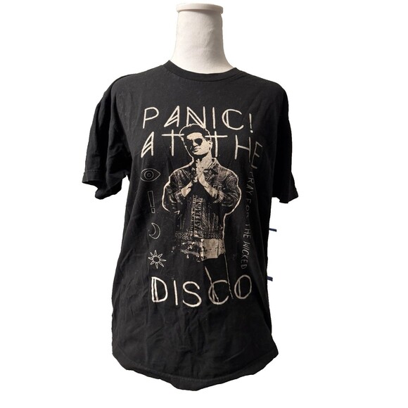 Panic At The Disco Pray For The Wicked Tour 2019 Concert T Shirt Black Large - Picture 1 of 3